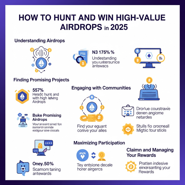 How to Hunt and Win High-Value Airdrops in 2025