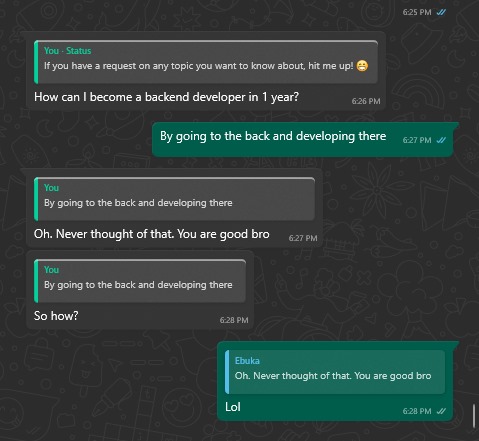 How to become a backend developer in 1 year